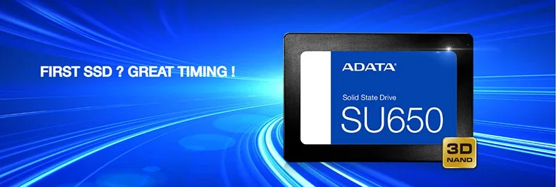 هارد SSD ADATA ای دیتا SU650 ظرفیت 960 گیگابایت (1)