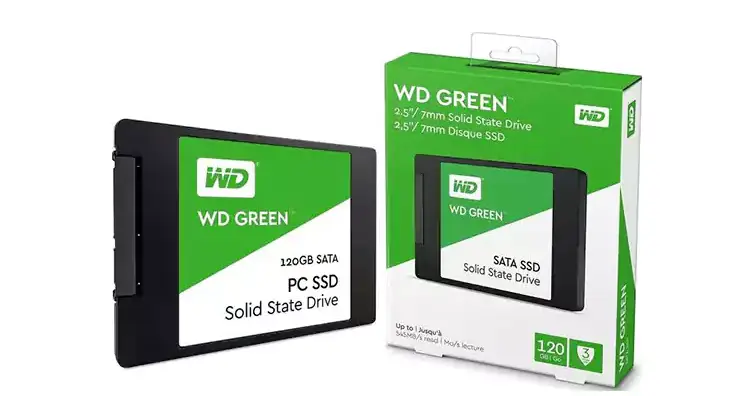 هارد SSD وسترن دیجیتال مدل GREEN WDS120G2G0A ظرفیت 120 گیگابایت (2)