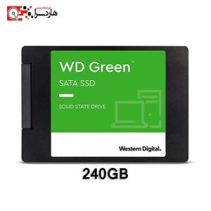 هارد SSD وسترن دیجیتال مدل GREEN WDS240G1G0A ظرفیت 240 گیگابایت - هاردسرا