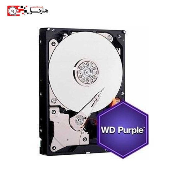 هارد اینترنال وسترن دیجیتال سری بنفش مدل Purple WD60PURZ ظرفیت 6 ترابایت