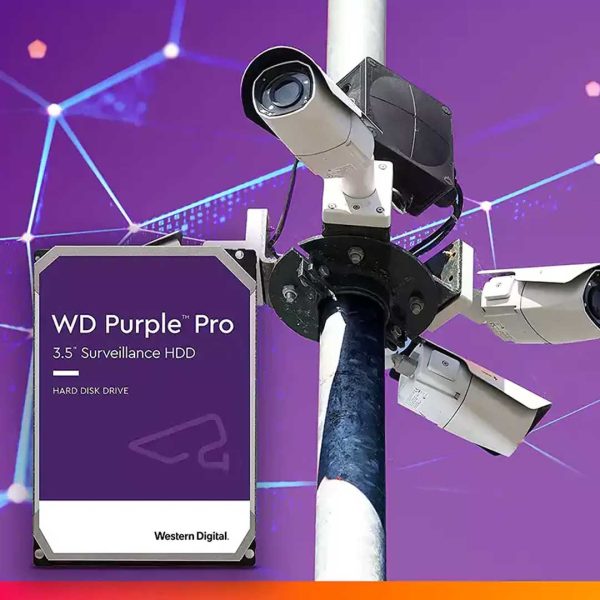 هارد اینترنال وسترن دیجیتال مدل Purple WD80PURZ ظرفیت 8 ترابایت (2)