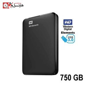 هارد اکسترنال ظرفیت 750 گیگ - کاستوم ایران - اسمبل شده (باکس هارد اکسترنال + هارد لپ تاپ) - هاردسرا