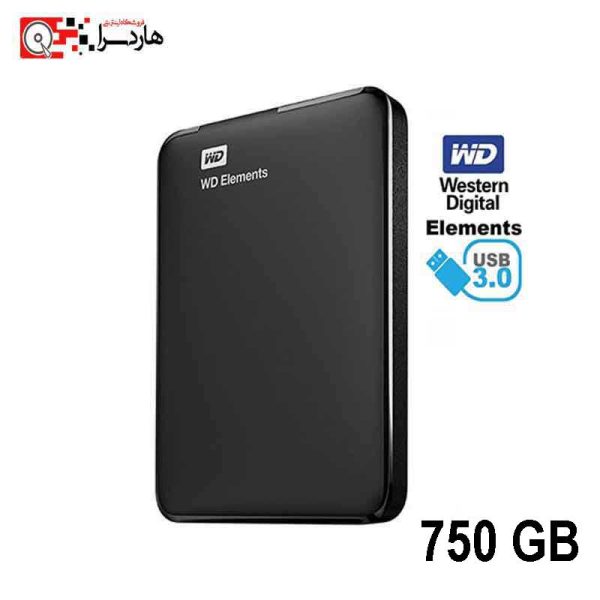 هارد اکسترنال ظرفیت 750 گیگ - کاستوم ایران - اسمبل شده (باکس هارد اکسترنال + هارد لپ تاپ) - هاردسرا