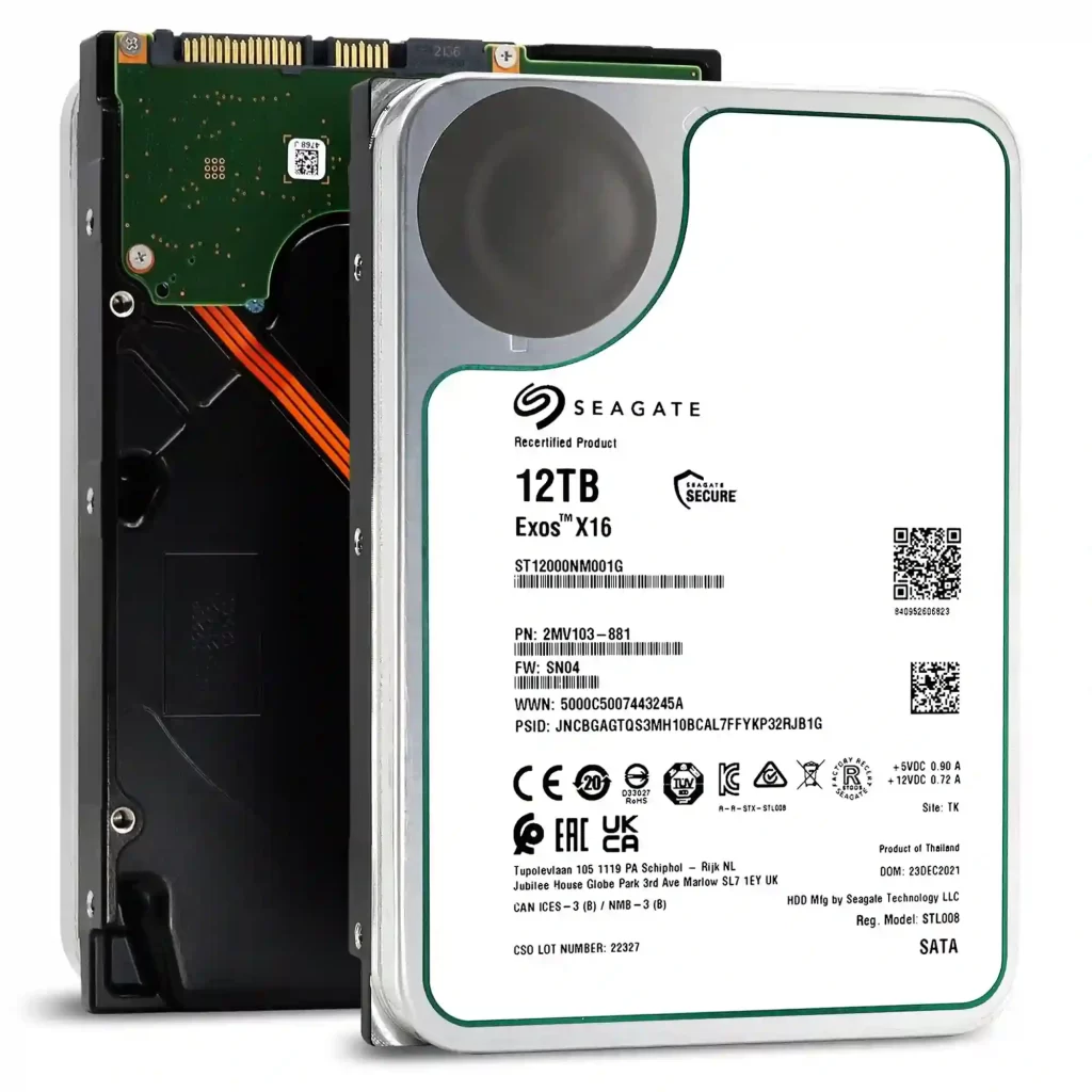هارد اینترنال سیگیت Exos-ST12000NM001G SATA ظرفیت 12 ترابایت (2)