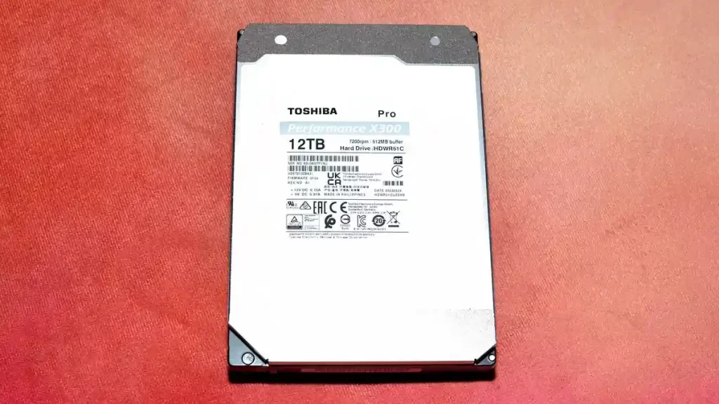 هارد دیسک اینترنال توشیبا مدل Performance X300 ظرفیت 12 ترابایت (2)