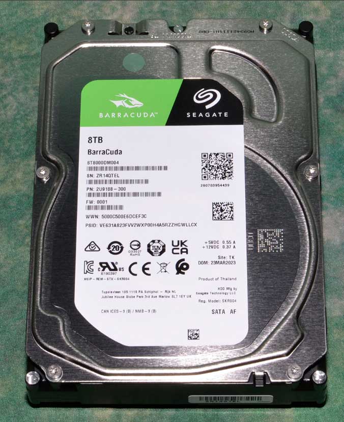 مروری بر هارد دیسک Seagate BarraCuda 8 ترابایت کاهش سرعت SMR (2)