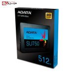 هارد SSD ADATA ای دیتا SU750 ظرفیت 512 گیگابایت