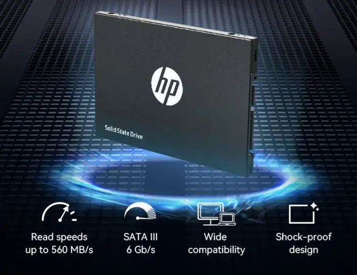 هارد اس اس دی SSD اینترنال اچ پی HP مدل S700 SATA ظرفیت 120 گیگابایت (1)