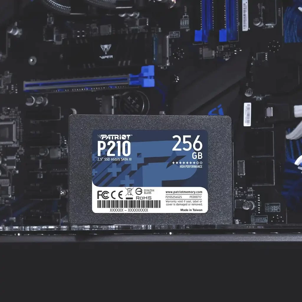 حافظه SSD اینترنال پاتریوت مدل P210 Sata III ظرفیت 256 گیگابایت (1)