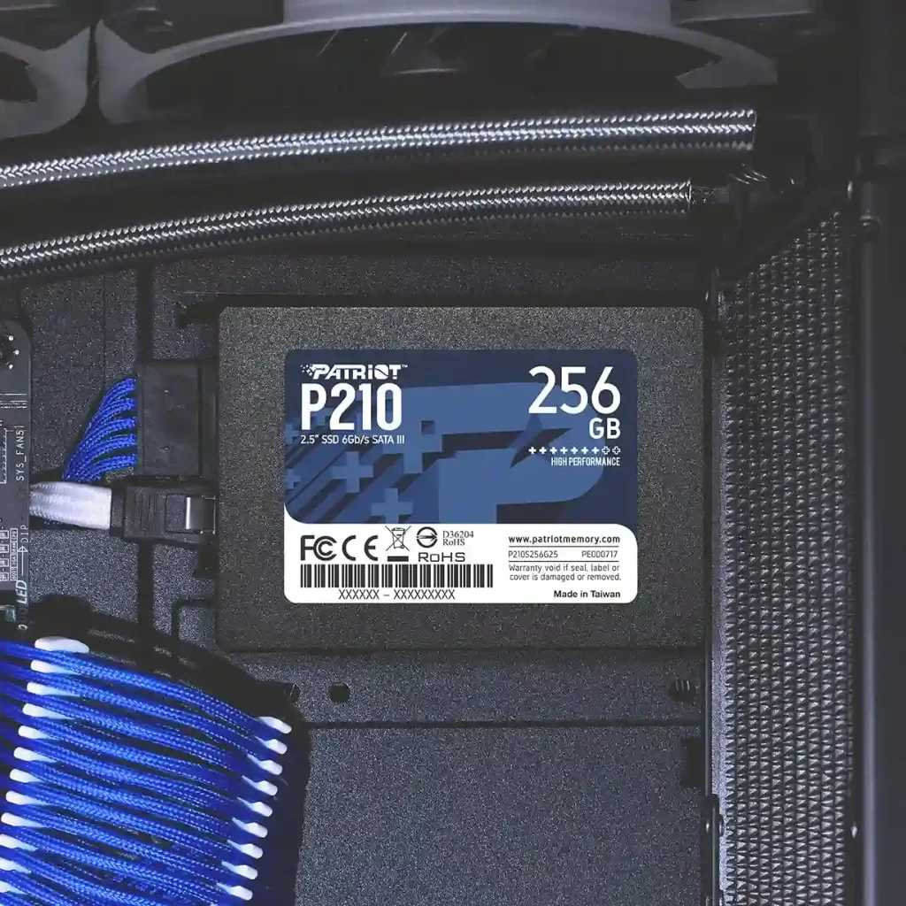 حافظه SSD اینترنال پاتریوت مدل P210 Sata III ظرفیت 256 گیگابایت (2)