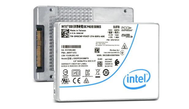 هارد SSD U.2 با ظرفیت بالا و قیمت استثنایی از شرکت اینتل