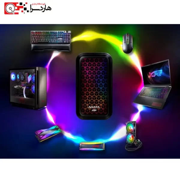 هارد اکسترنال SSD ADATA ای دیتا SE770G ظرفیت 512 گیگابایت (2)