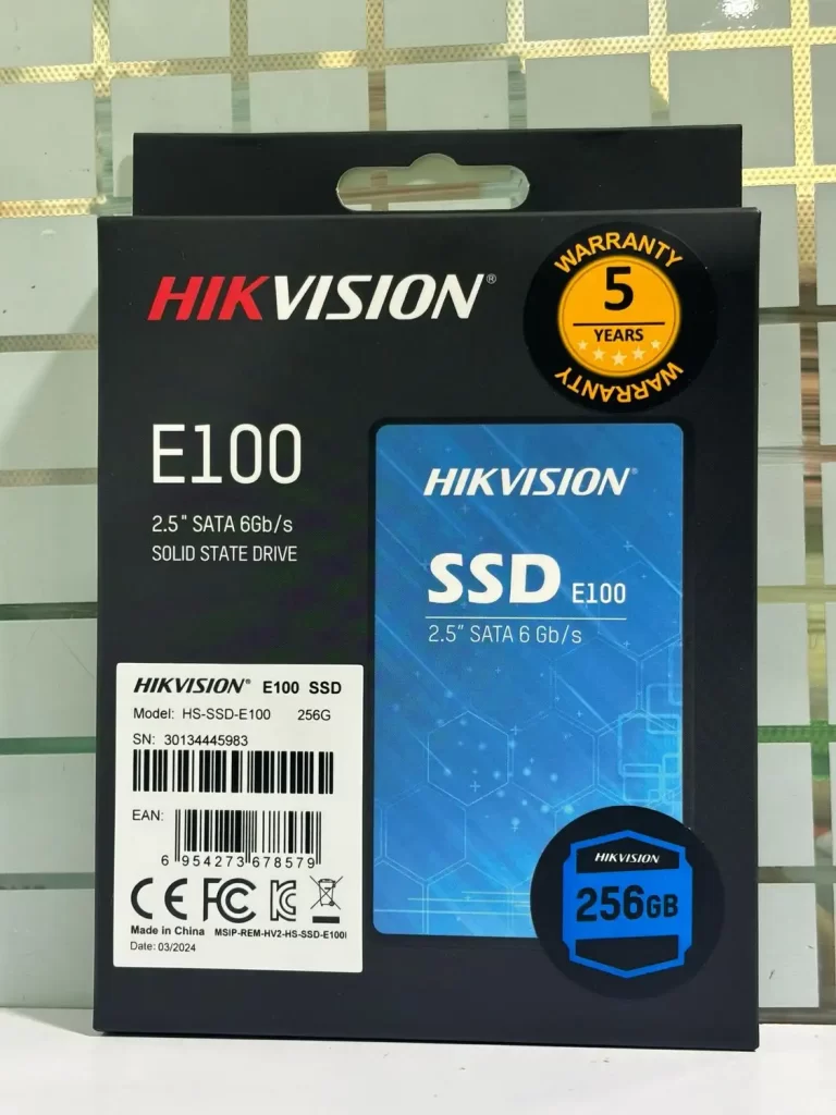هارد SSD اینترنال هایک ویژن مدل E100 ظرفیت 256 گیگابایت (2)