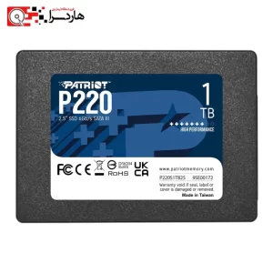 هارد SSD اینترنال پاتریوت مدل P220 ظرفیت 1 ترابایت