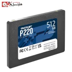 هارد SSD اینترنال پاتریوت مدل P220 ظرفیت 512 گیگابایت (2)