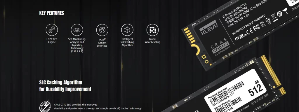 هارد SSD اینترنال کلو مدل CRAS C710 M.2 512GB (2)