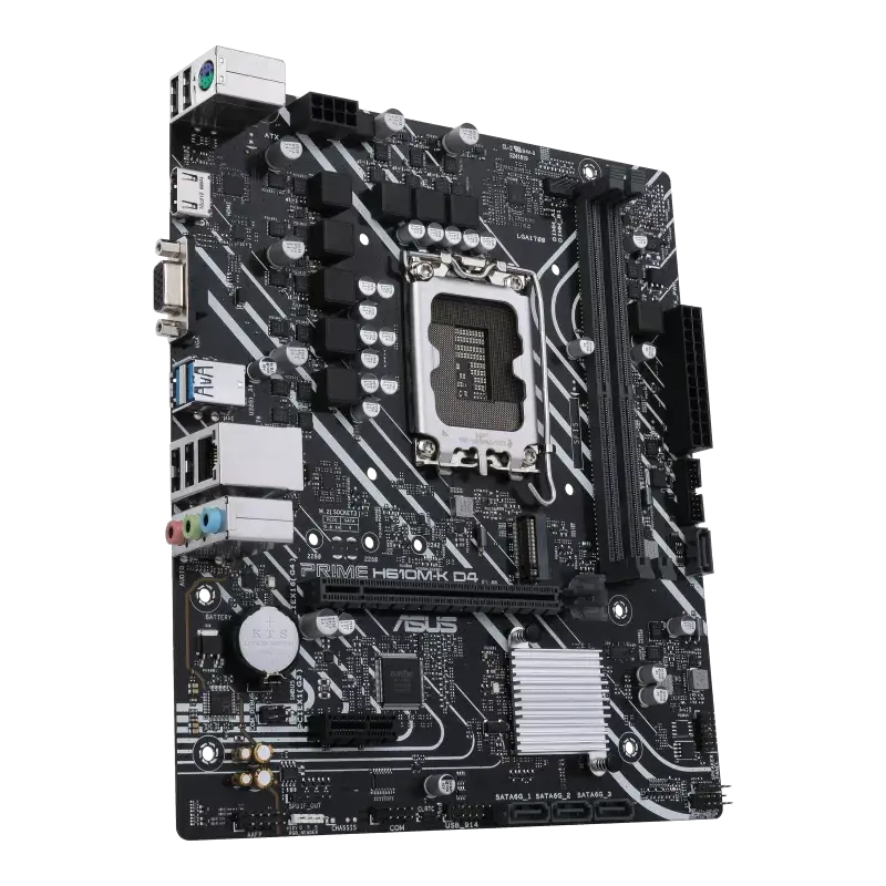 asus prime h610m-k d4 cpu support