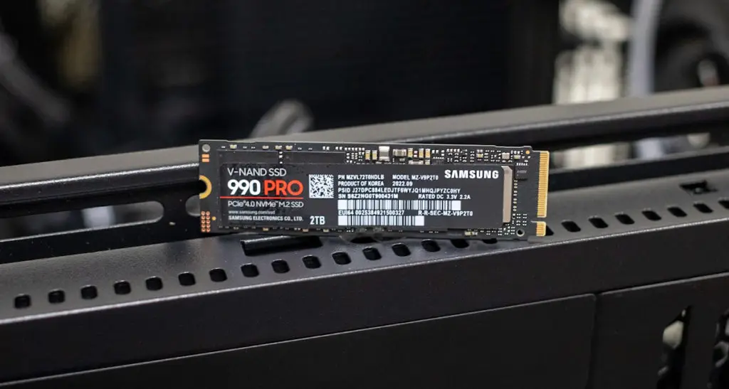 SSD 990 PRO سامسونگ یک ترابایت PCIe 4.0 NVMe (3)