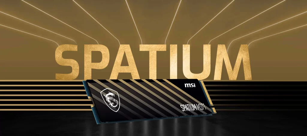 SSD ام اس آی SPATIUM M371 NVMe M.2 ظرفیت 1 ترابایت (1)