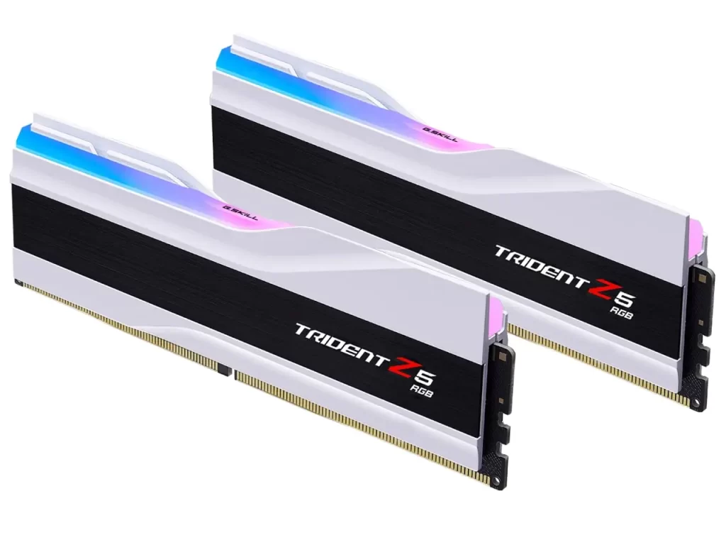 رم کامپیوتر DDR5 دو کاناله 6000 مگاهرتز جی اسکیل مدل Trident Z RGB ظرفیت 64 گیگابایت CL30 (2)