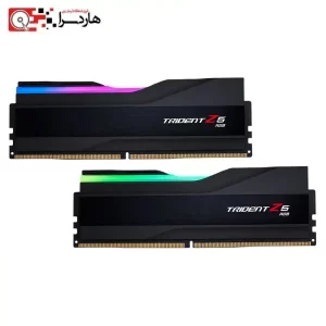 رم کامپیوتر GSKILL مدل DDR5 32G(16×2) 6600 TZ5 RGB CL34 Black