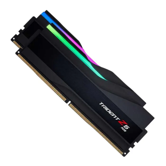 رم کامپیوتر GSKILL مدل DDR5 64G(32×2) 5600 cl36 TZ5 RGB BLACK (2)