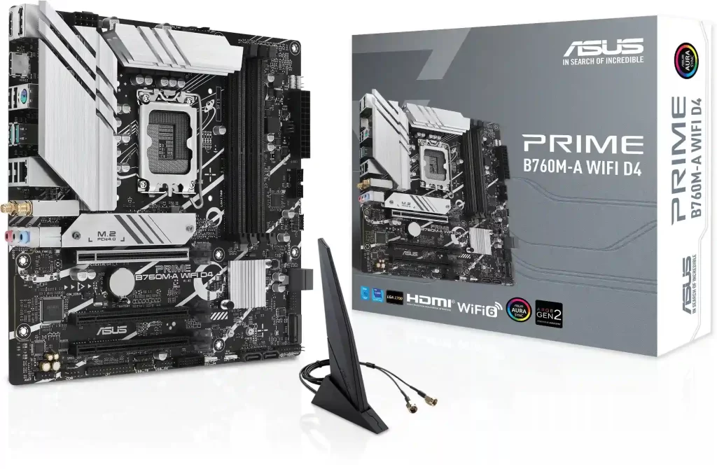 مادربرد ایسوس مدل PRIME B760M-A WIFI D4 (2)