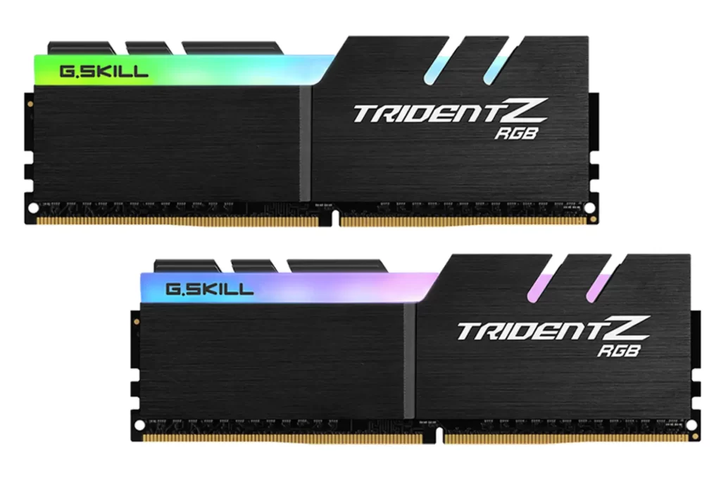 رم کامپیوتر DDR4 جی اسکیل Trident Z RGB 32GB 16GBx2 3200MHz CL16 (1)