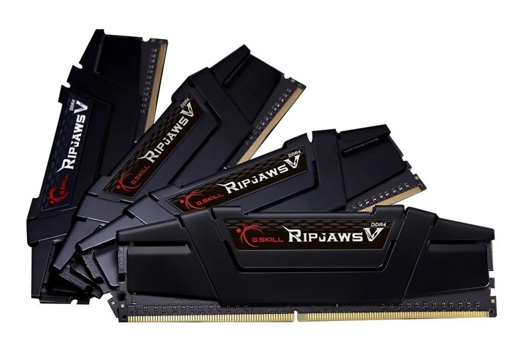رم کامپیوتر DDR4 جی اسکیل دو کاناله مدل RipjawsV DDR4 4000MHz CL18 Dual ظرفیت 32 گیگابایت (1)
