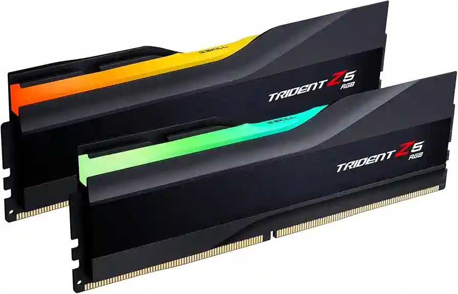 رم کامپیوتر DDR5 دوکاناله 5600 مگاهرتز جی اسکیل مدل CL40 TRIDENT Z5 RGB z ظرفیت 32 گیگابایت (1)