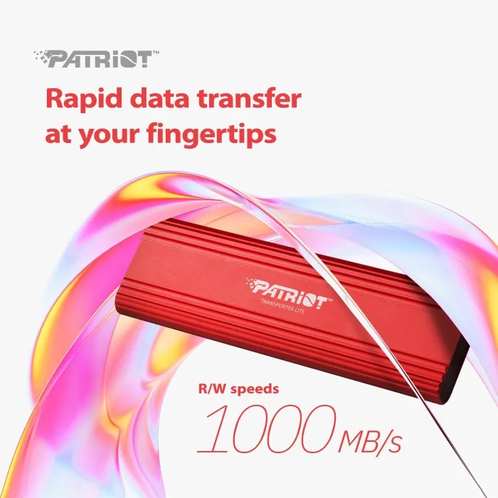 هارد SSD اکسترنال پاتریوت مدل Transporter Lite ظرفیت 512 گیگابایت (1)