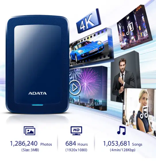بررسی کامل هارد اکسترنال ADATA HV300 با ظرفیت 1 ترابایت (3)
