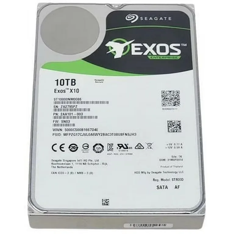 هارد اینترنال سیگیت Exos-ST10000NM0086 SATA ظرفیت 10 ترابایت (2)