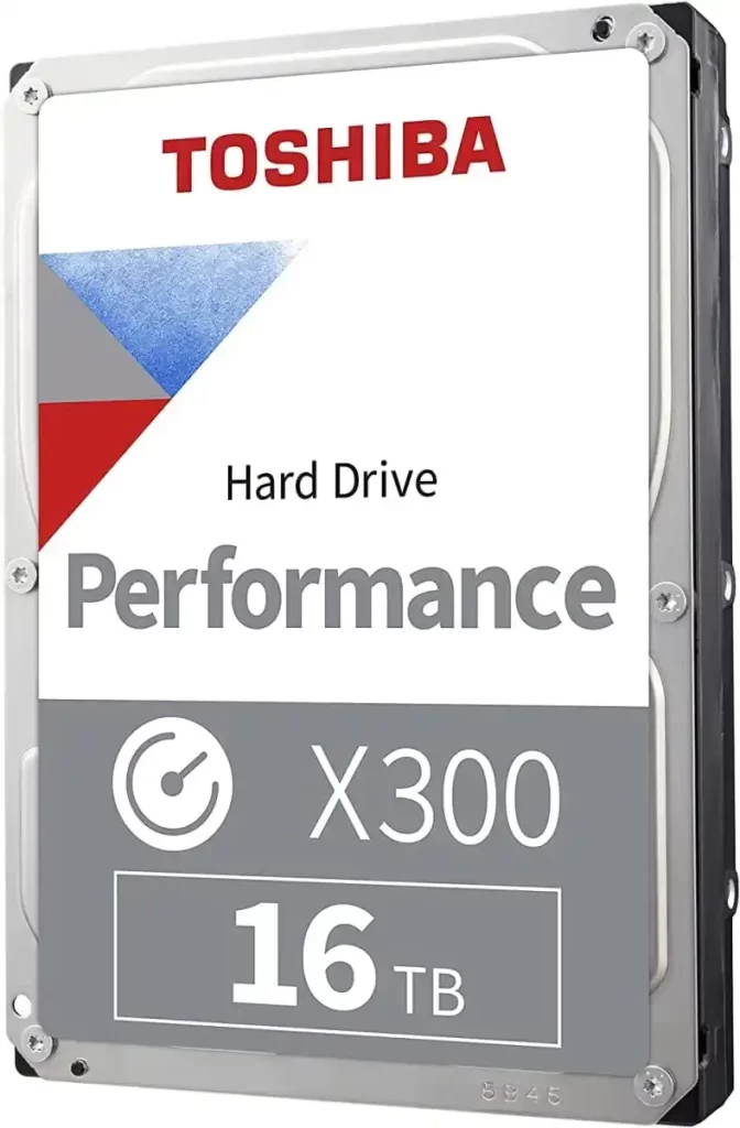 هارد دیسک 16 ترابایتی X300 توشیبا قدرت و ظرفیت بی‌نظیر (1)