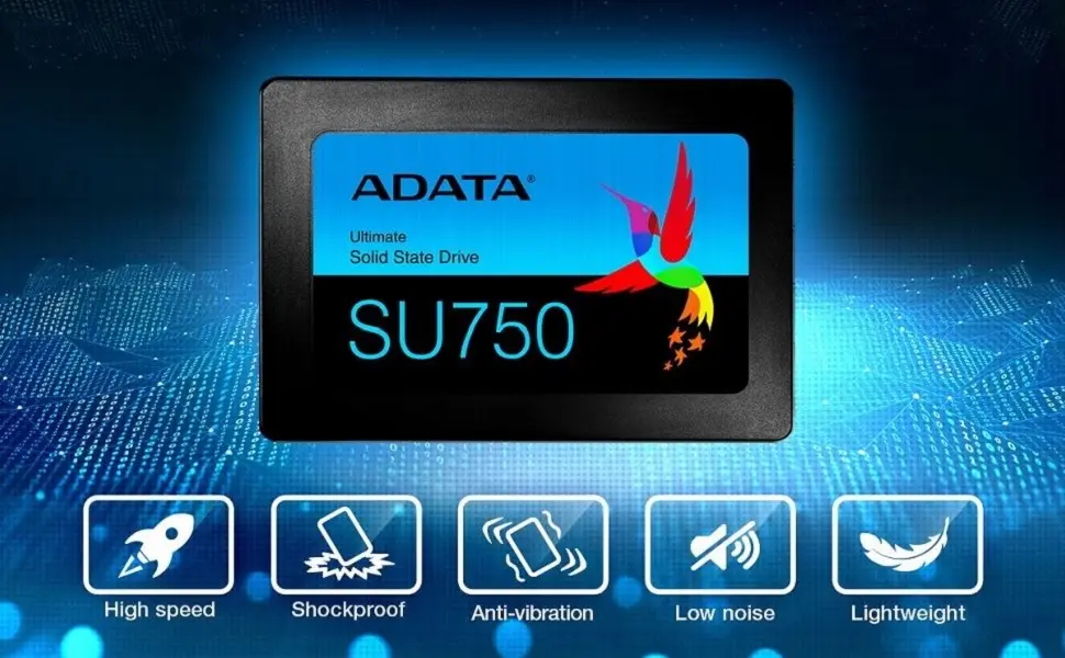 هارد SSD ای دیتا SU750 256 گیگابایت حافظه پرسرعت (2)