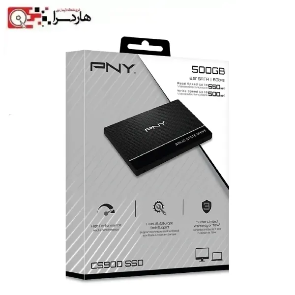هارد SSD اس اس دی اینترنال پی ان وای مدل CS900 ظرفیت 500 گیگابایت (1)