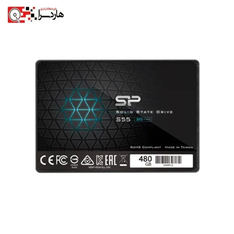 هارد ssd اینترنال سیلیکون پاور مدل Slim S55 ظرفیت 480 گیگابایت