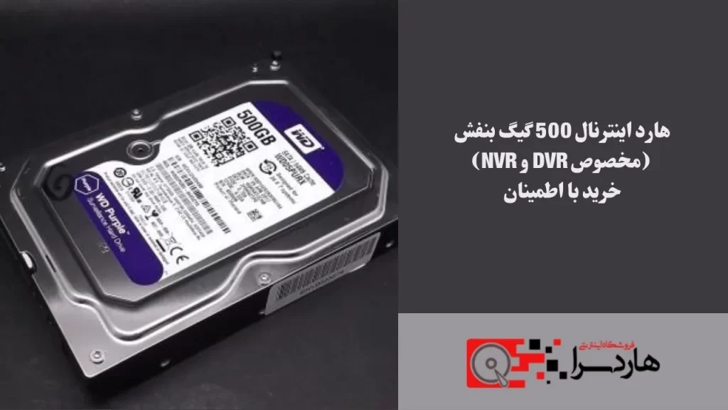 هارد اینترنال 500 گیگ بنفش (مخصوص DVR و NVR) - خرید با اطمینان