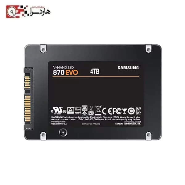 اس اس دی اینترنال سامسونگ مدل EVO 870 ظرفیت 4 ترابایت