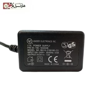 آداپتور 18 ولت 1 آمپر LEADER ELECTRONICS (1)