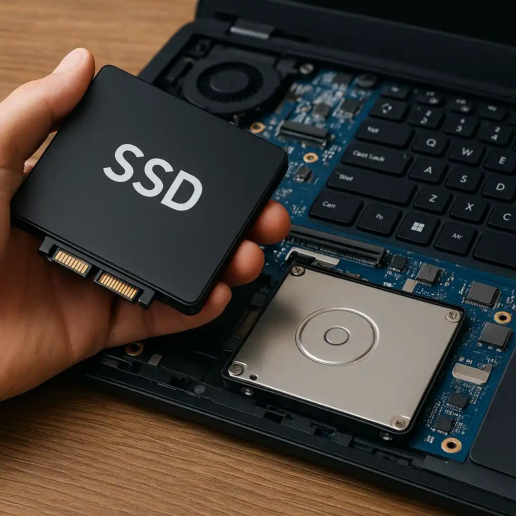 آیا ارتقای هارد لپ‌تاپ به SSD باعث افزایش عمر دستگاه می‌شود؟ (2)