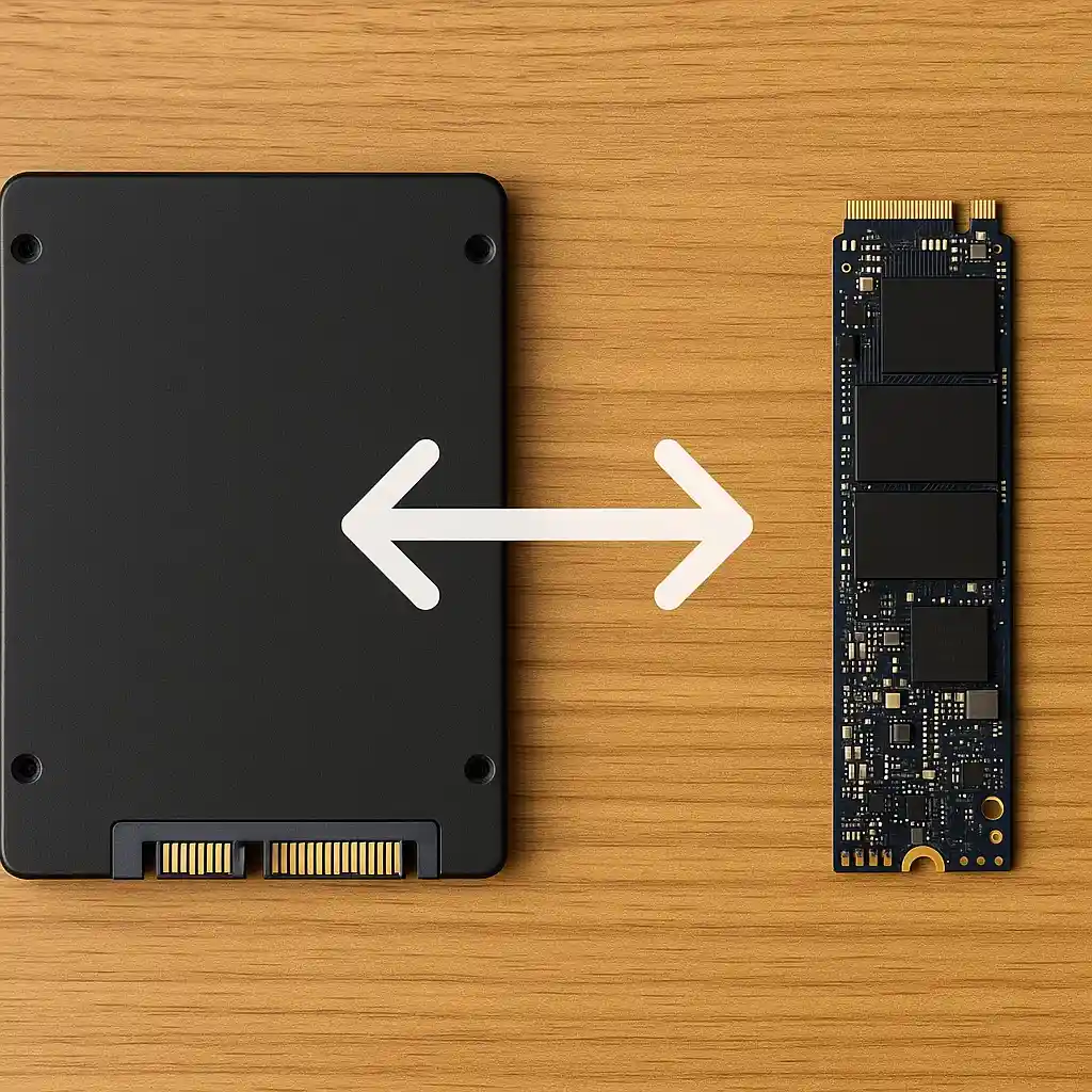 چه تفاوتی بین هارد NVMe و SATA SSD وجود دارد؟ (2)