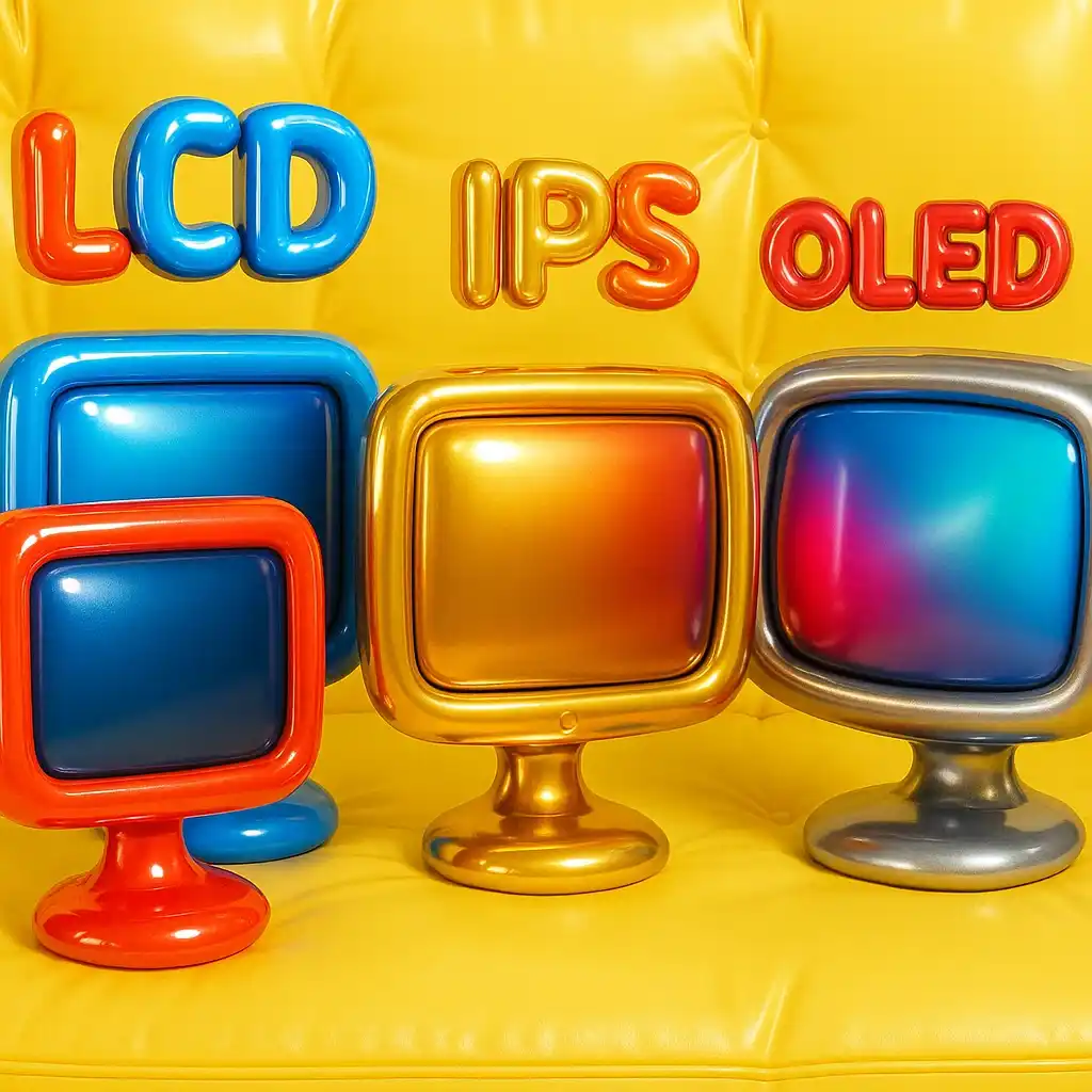 آشنایی با انواع مانیتور (LCD، LED، IPS، OLED، Curved) (2)
