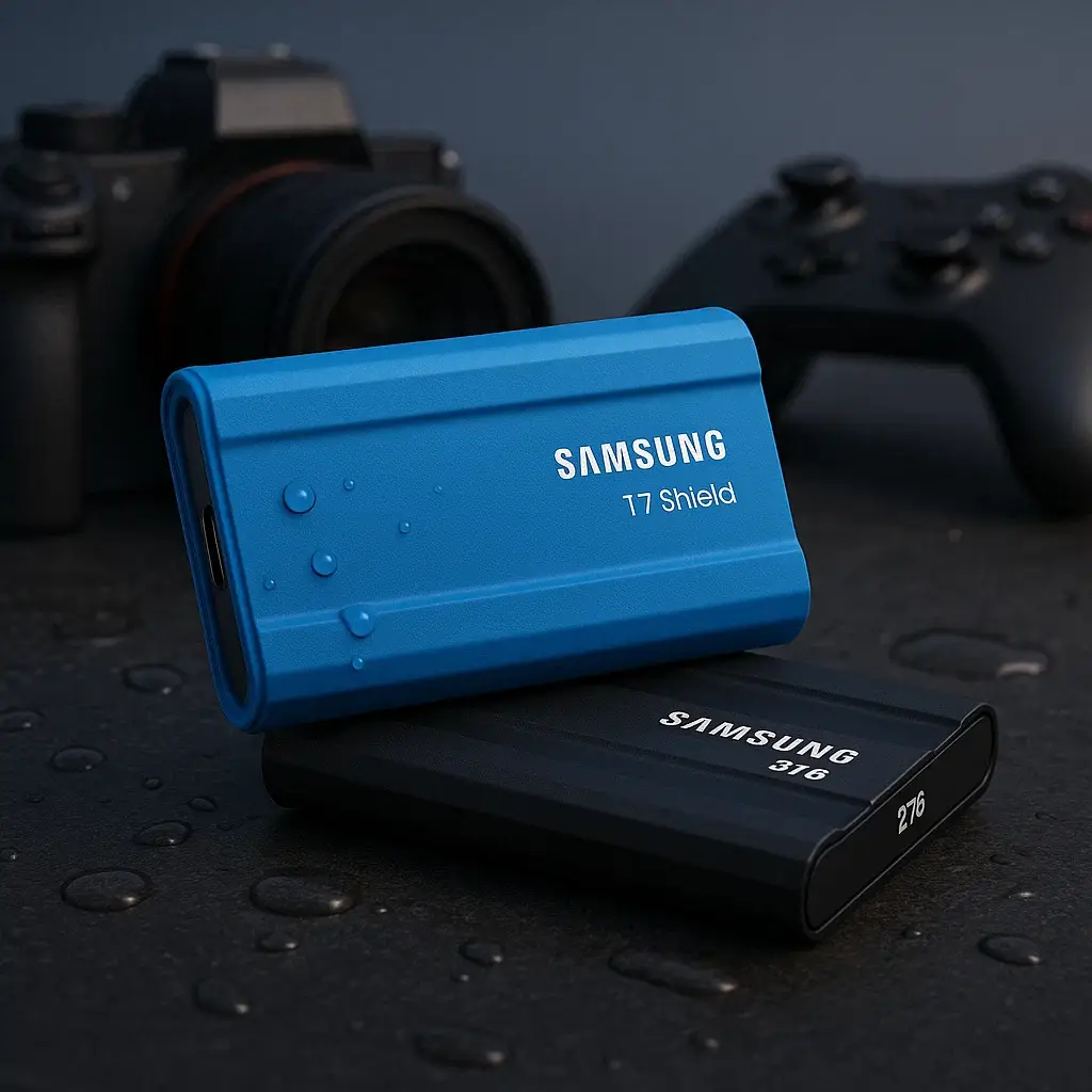 آیا هارد اکسترنال SSD سامسونگ T7 Shield ضد ضربه ارزش خرید دارد؟ (2)