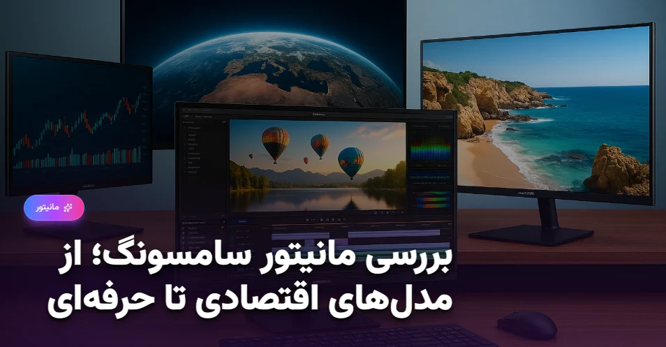 بررسی مانیتور سامسونگ؛ از مدل‌های اقتصادی تا حرفه‌ای (1)