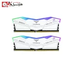 رم تیم گروپ DELTA RGB 32GB (2×16GB) 6000MHz CL38 WHITE (1)