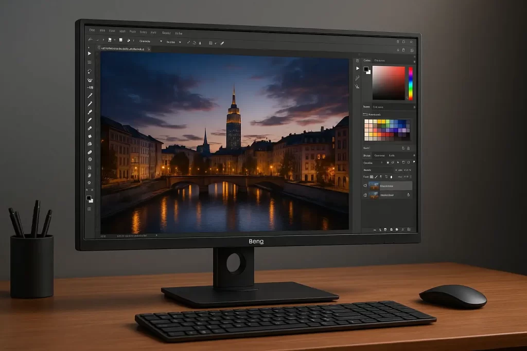 مانیتور بنکیو (BenQ)؛ تخصصی برای طراحی و تدوین (2)