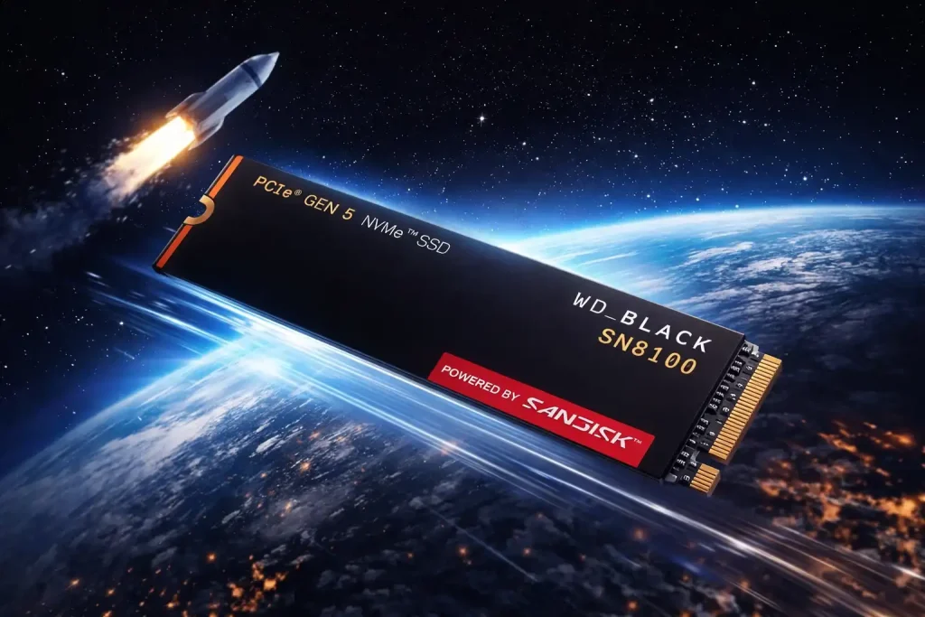 بررسی SSD WD Black SN8100 سریع‌ترین SSD جهان
