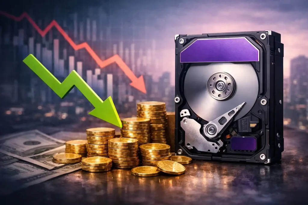 آیا قیمت هارد ۱ ترابایت بنفش ارزان می‌شود؟ تحلیل بازار قطعات در اسفند ۱۴۰۴ (2)